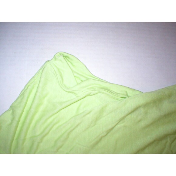New Womens NWT $78 Tahari Clara Top Lime Sorbet Green Small S Short Sleeve Soft - Picture 4 of 7